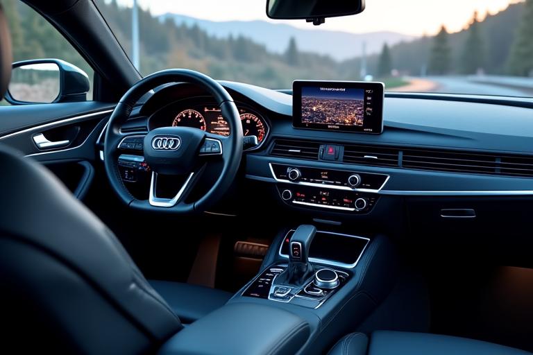 Premium sedan for executive business car rental