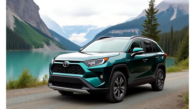 Toyota RAV4 Hybrid for rental in Canada